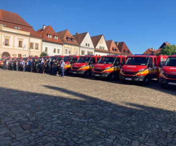 Aktuality / Prevzatie hasičského vozidla IVECO.