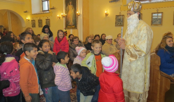 Návšteva sv. Mikuláša 6.12. 2014