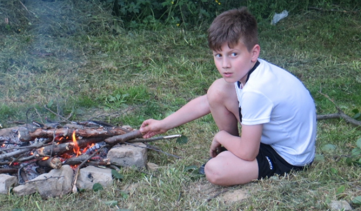 Opekačka s deťmi