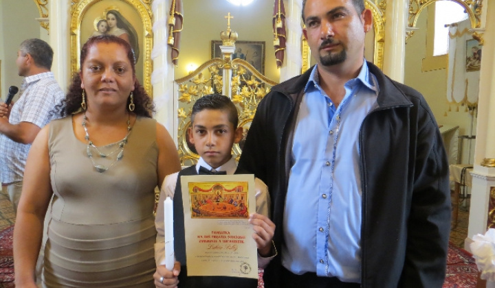 1. sv. prijímanie Rómov 28.06. 2015
