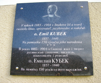 Oslavy 150.výročia narodenia E. Kubeka 