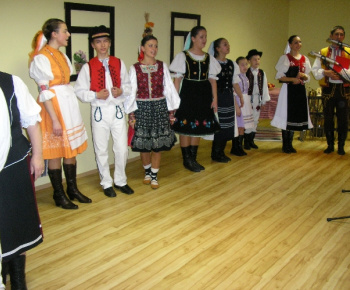 Koncert rusínskych piesni. 