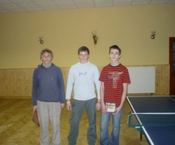 Stolnotenisový turnaj 03.01.2010 