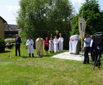 Udalosti v obci / Odhalenie pamätnej tabule - fotogaléria. - foto