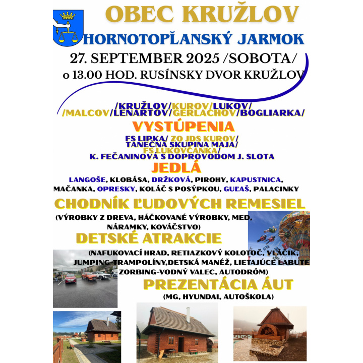 Hornotopľanský  jarmok , Kružlove  - 27.09.2025